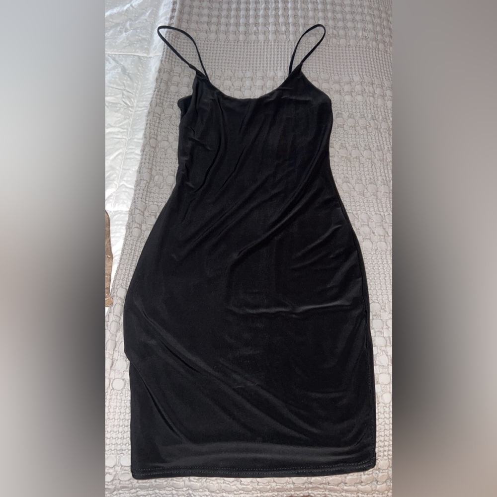 PrettyLittleThing black dress